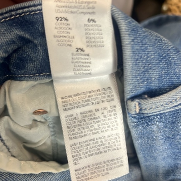 MOTHER The Looker Crop Skinny Jeans in Well Played Size 26 - Picture 4 of 10